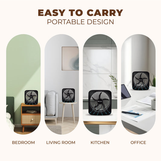 Eco Prime 10-Inch BLDC Rechargeable Table Fan