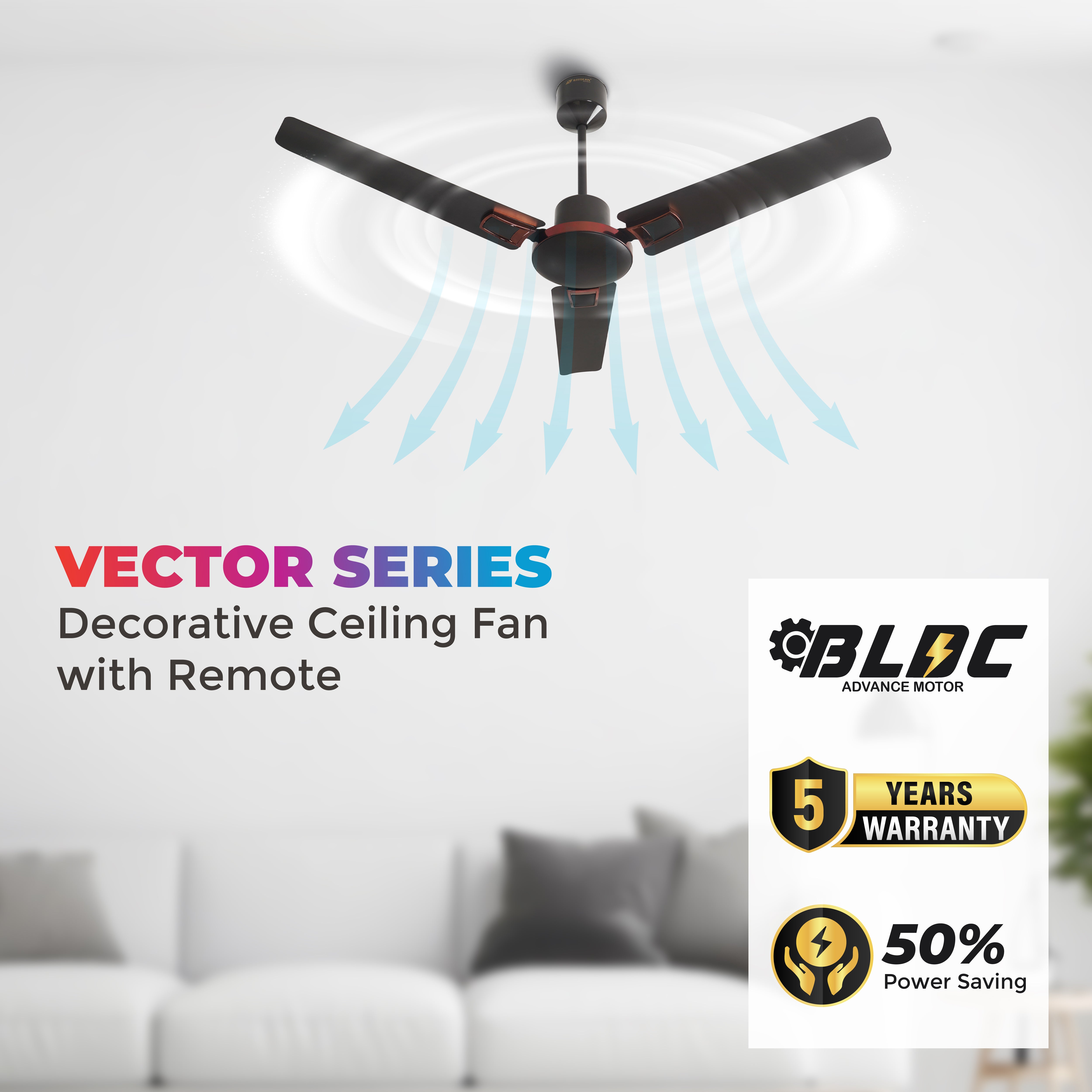 Normal Fan Image Difference Between BLDC Fans vs Normal Fans – RAYDEAN Eco Ease