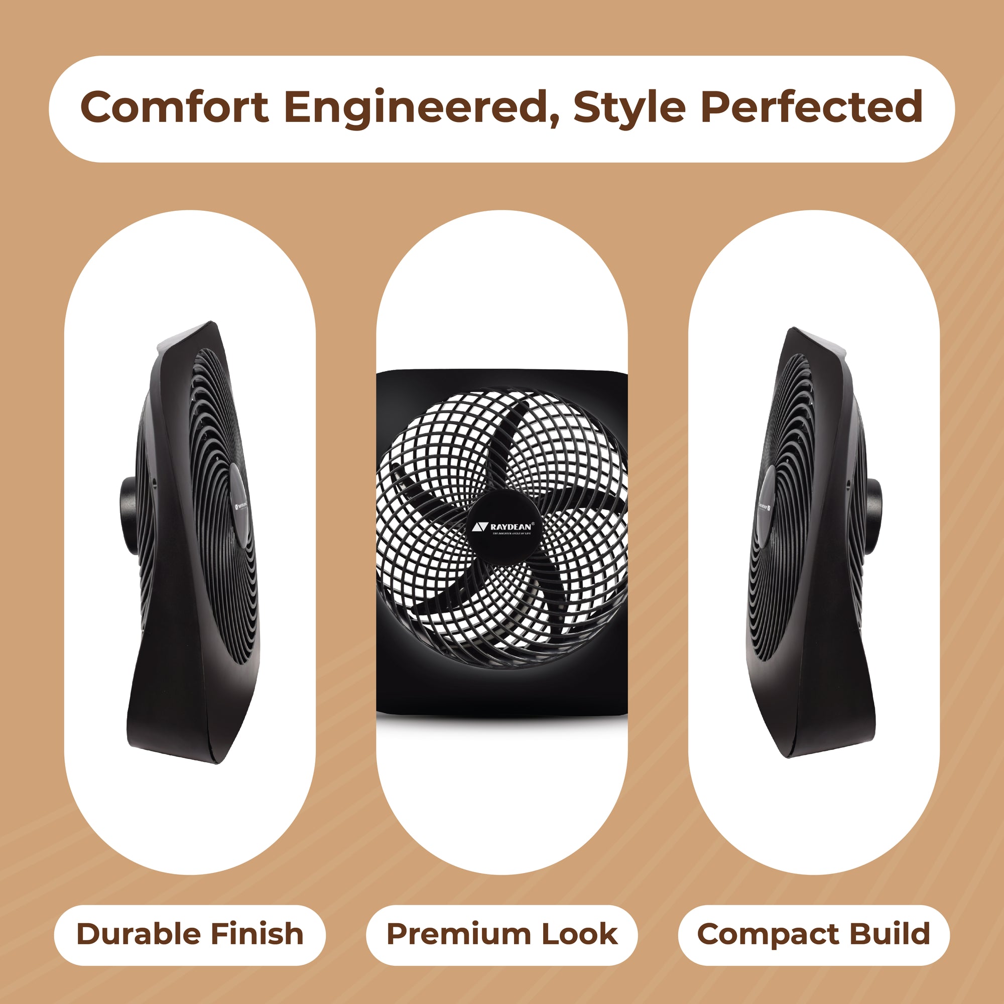 Eco Prime 10-Inch BLDC Rechargeable Table Fan