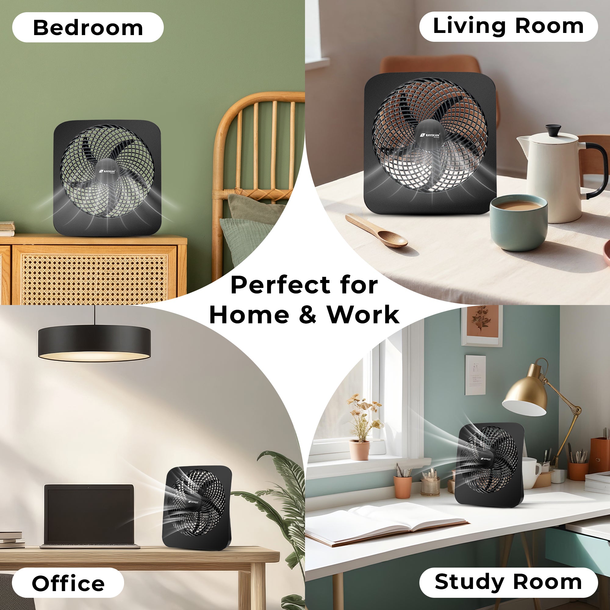 Eco Prime 10-Inch BLDC Rechargeable Table Fan