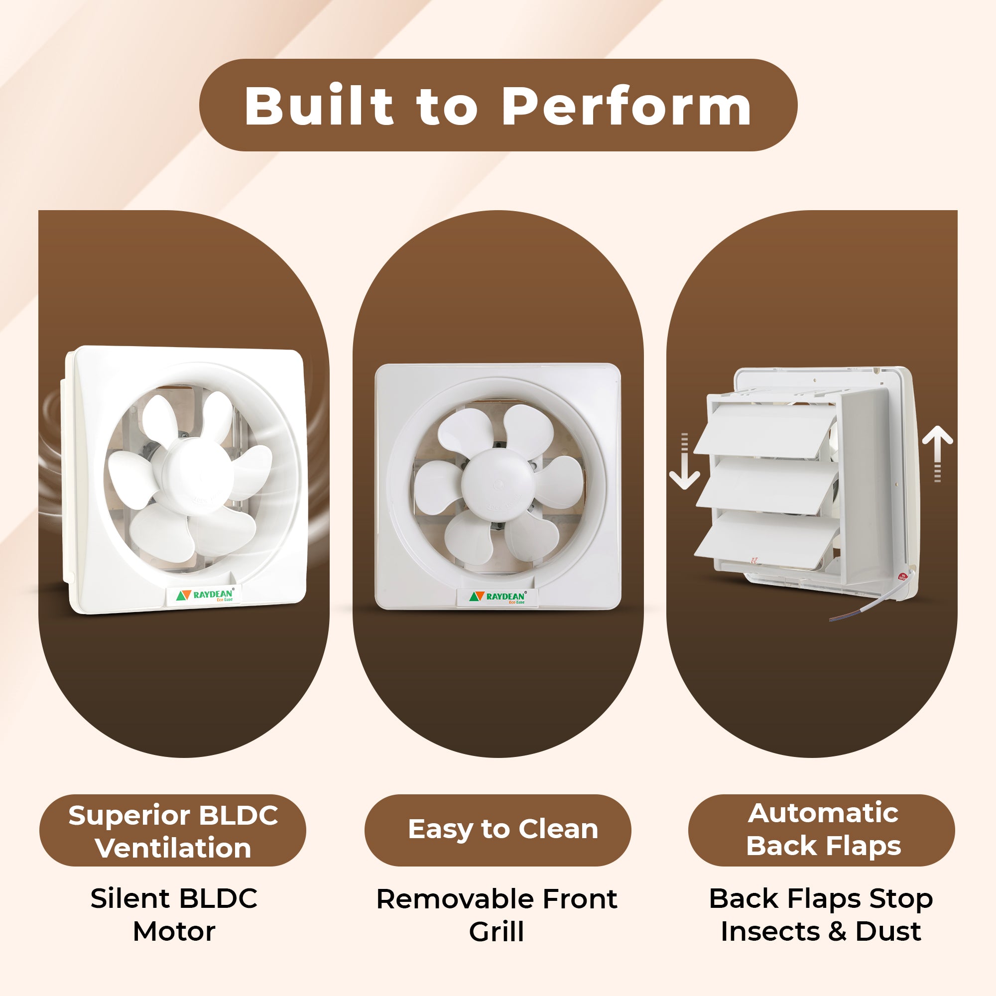 Vector Fresh Air BLDC Exhaust Fan