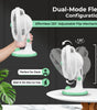 Eco Ace 8-Inch Rechargeable Table Fan