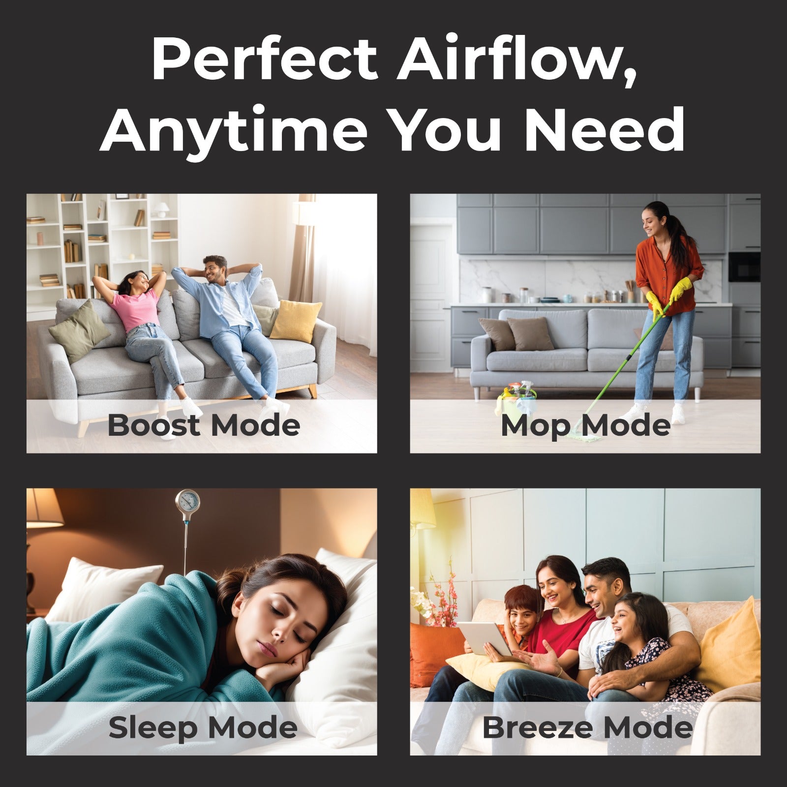 Vector Plus 1200mm (48-Inch) BLDC Ceiling Fan